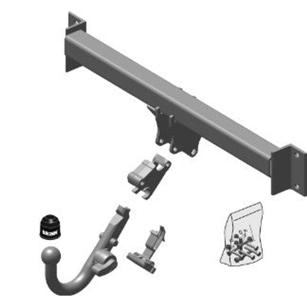 BMW X3 (E83) Detachable Towbar Wiring Harness Included (2003-2011)