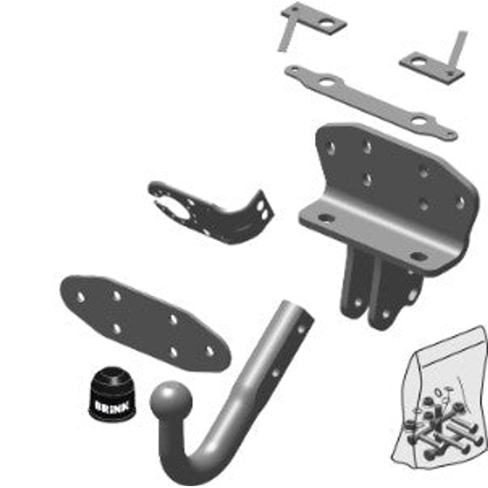 Lexus LX (_J2_) Brink Swan Neck (Fixed) Plug n Play Wiring Harness Included (2007-2021)