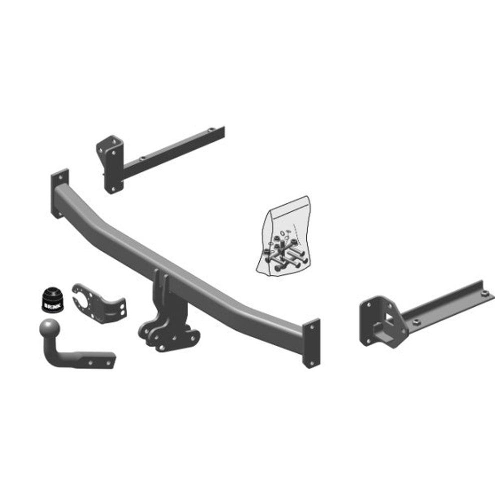 Honda Civic VIII Hatchback (Fn, Fk) Brink Swan Neck (Fixed) Wiring Harness Included (2005-2012)