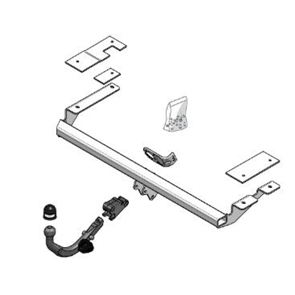 Opel Astra H (A04) Detachable Towbar Plug n Play Wiring Harness Included (2004-2009)