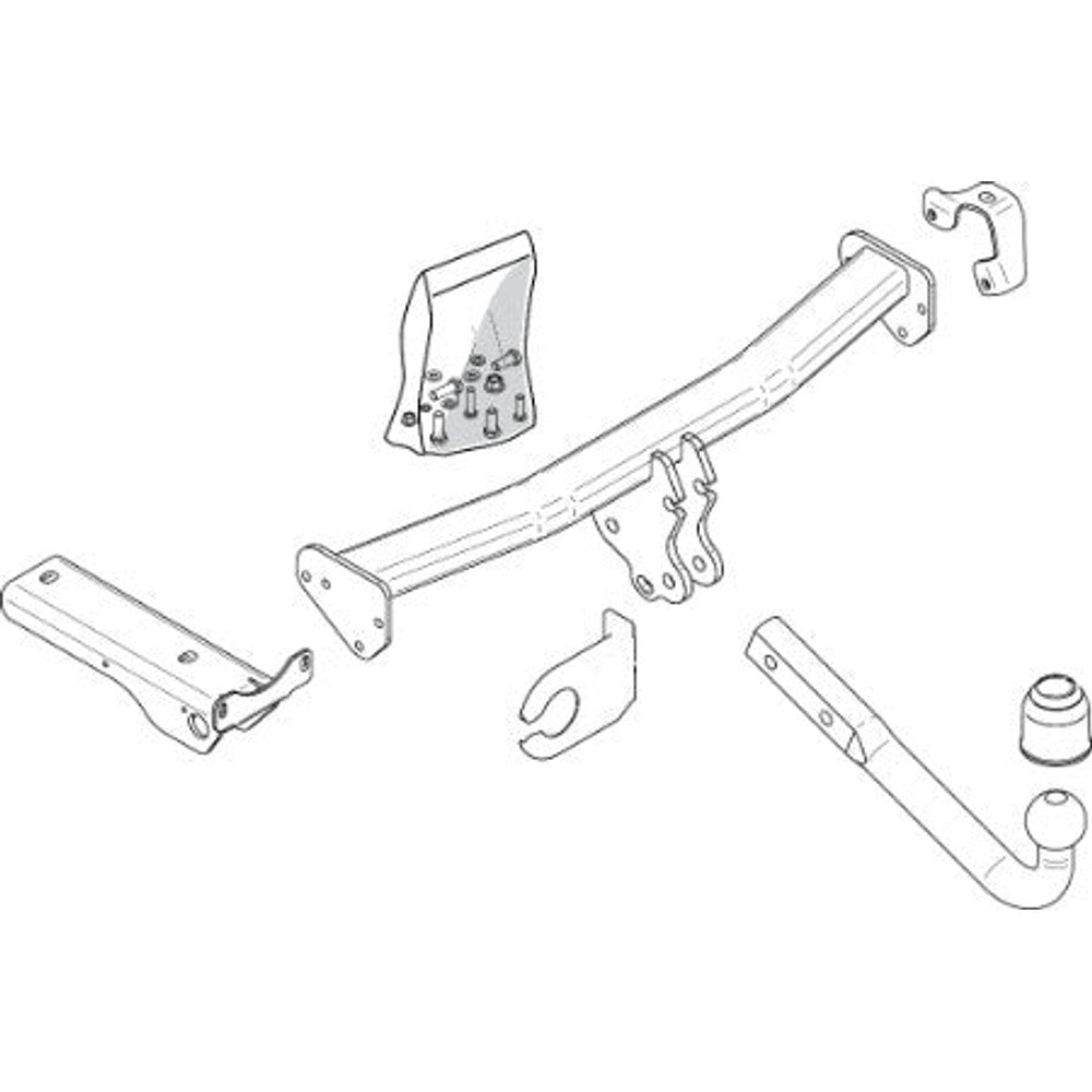 Land Rover Freelander 2 (L359) Brink Swan Neck (Fixed) Wiring Harness Included (2006-2014)