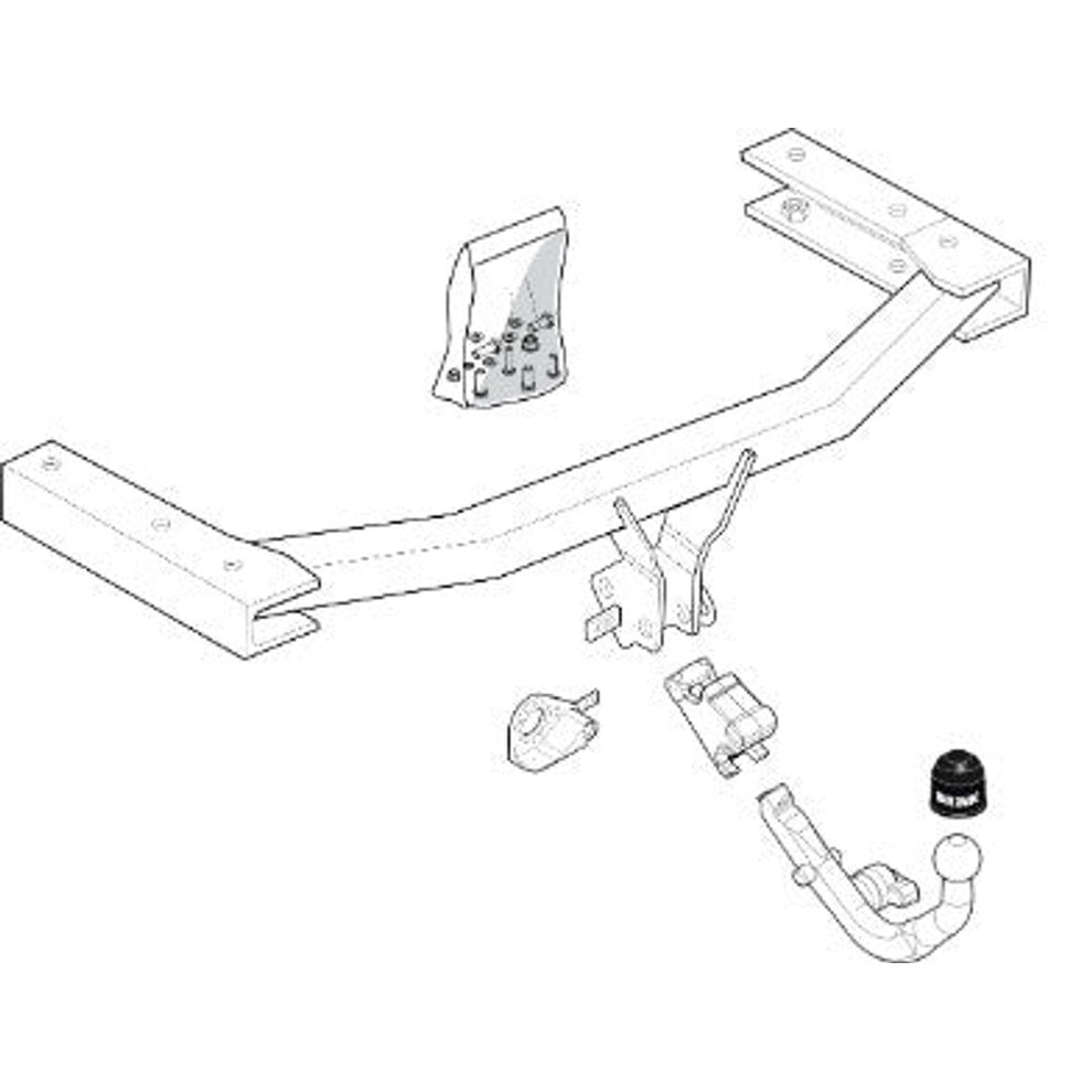Audi A6 (4F2, C6) Detachable Towbar Wiring Harness Included (2004-2011)