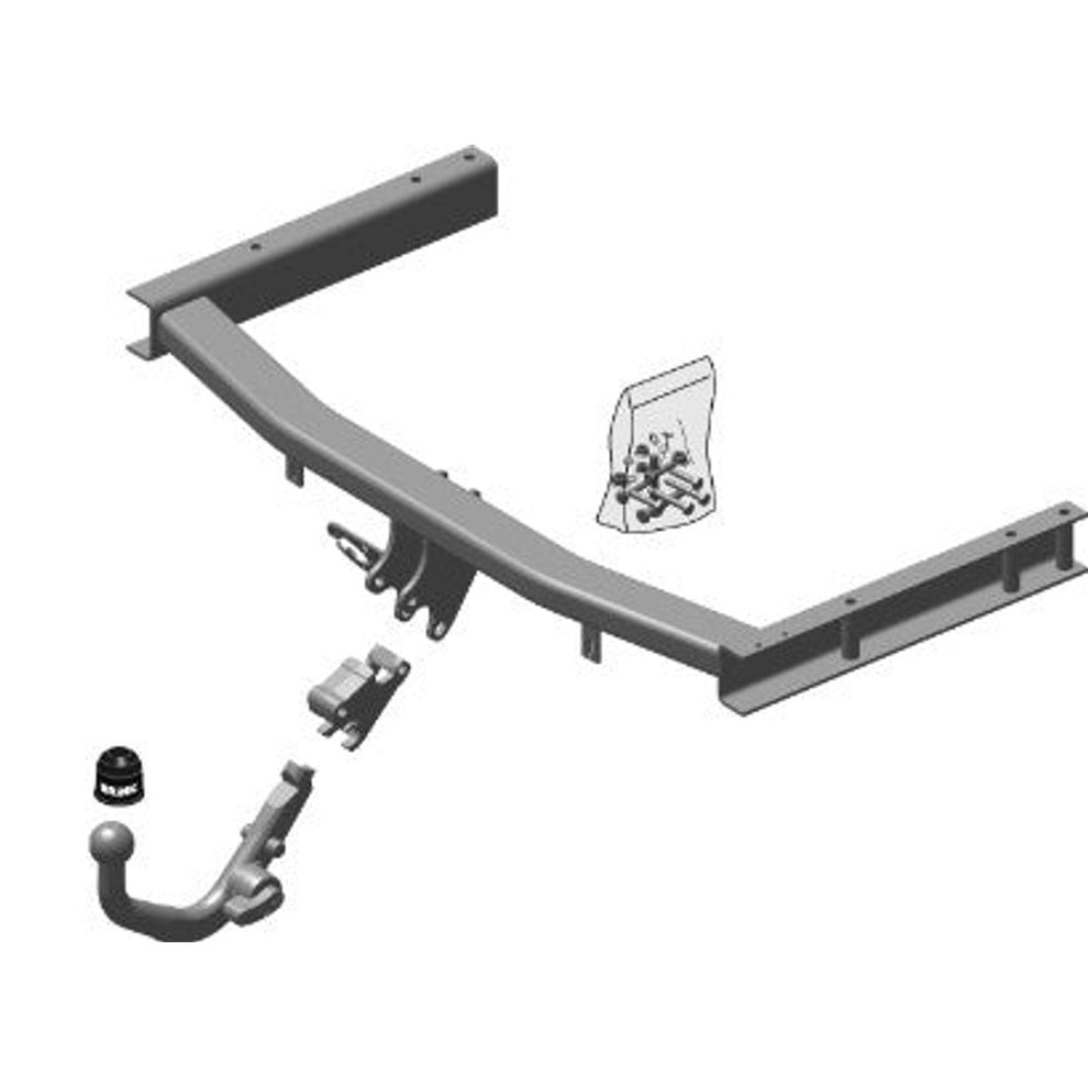 Audi A4 (8EC, B7) Detachable Towbar Wiring Harness Included (2004-2008)