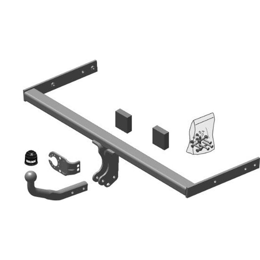 Audi A3 Sportback (8PA) Brink Swan Neck (Fixed) Wiring Harness Included (2004-2008)