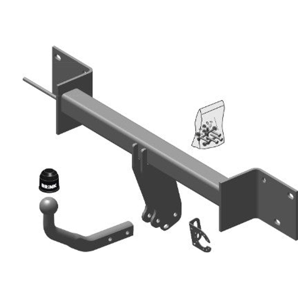 BMW 3 Touring (E91) Brink Swan Neck (Fixed) Wiring Harness Included (2004-2012)