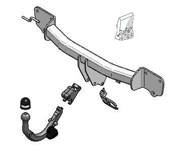 BMW 3 (E90)  Detachable towbar  Wiring Harness Included