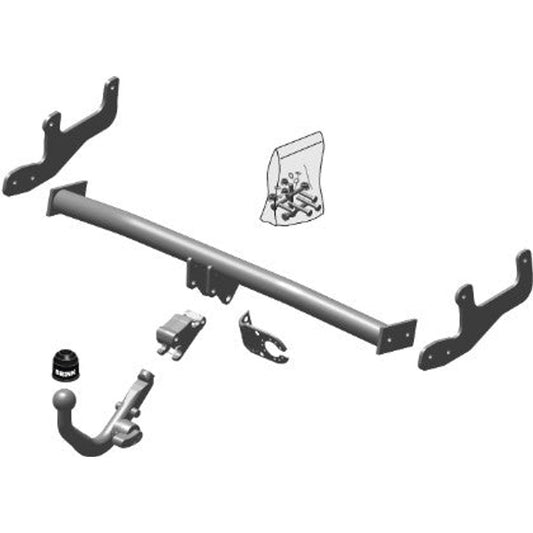Renault Clio III (BR0/1, CR0/1) Detachable Towbar Wiring Harness Included (2005-2012)