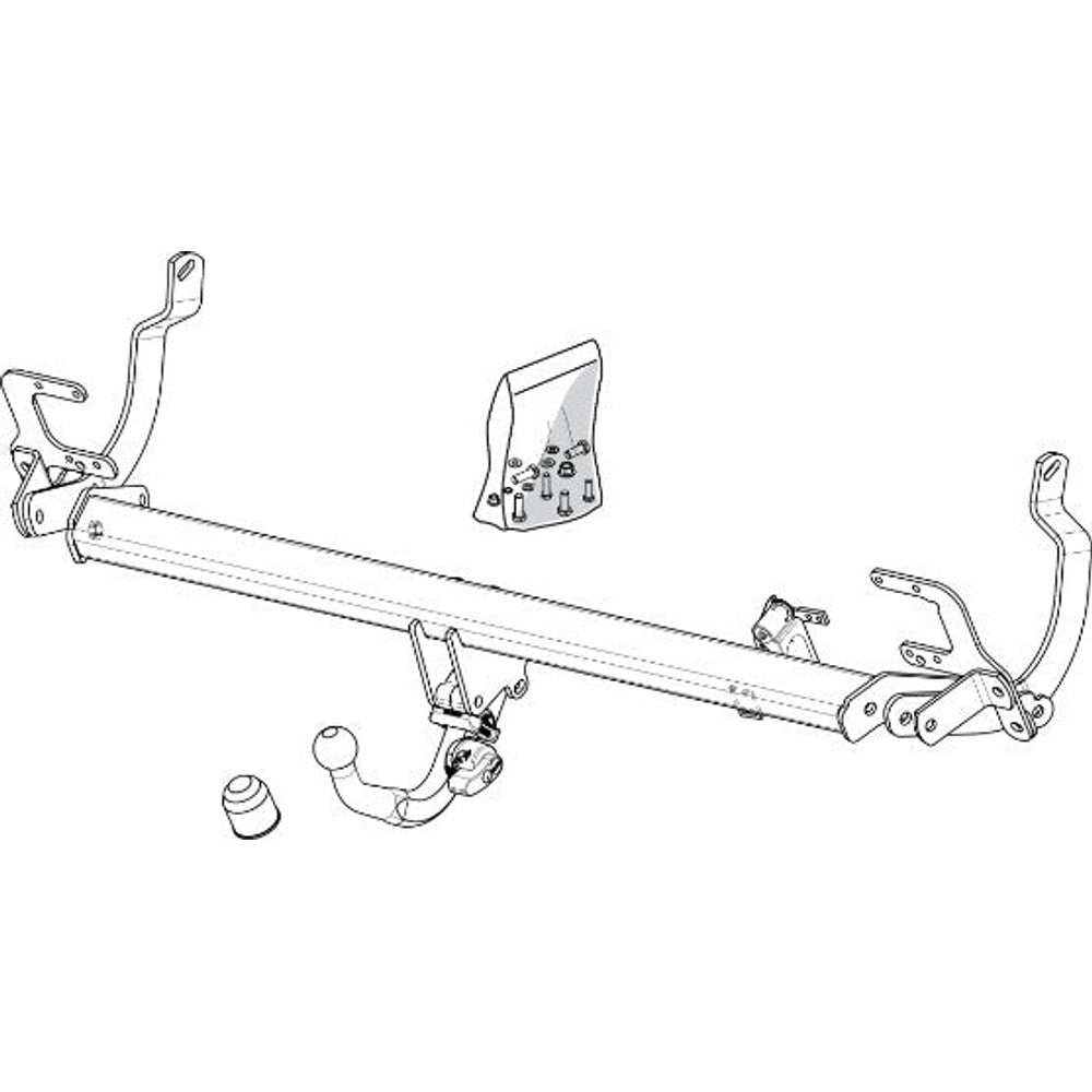 Citroen C5 II (Rd_Td) Detachable Towbar Wiring Harness Included (2008-Current)