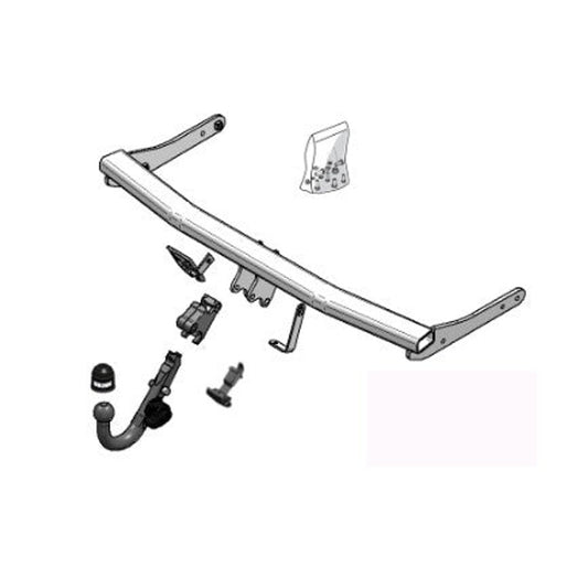 VW Passat (3C2) Detachable Towbar Wiring Harness Included (2005-2010)