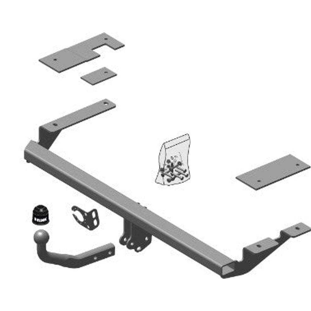 Opel Astra H (A04) Brink Swan Neck (Fixed) Plug n Play Wiring Harness Included (2004-2009)
