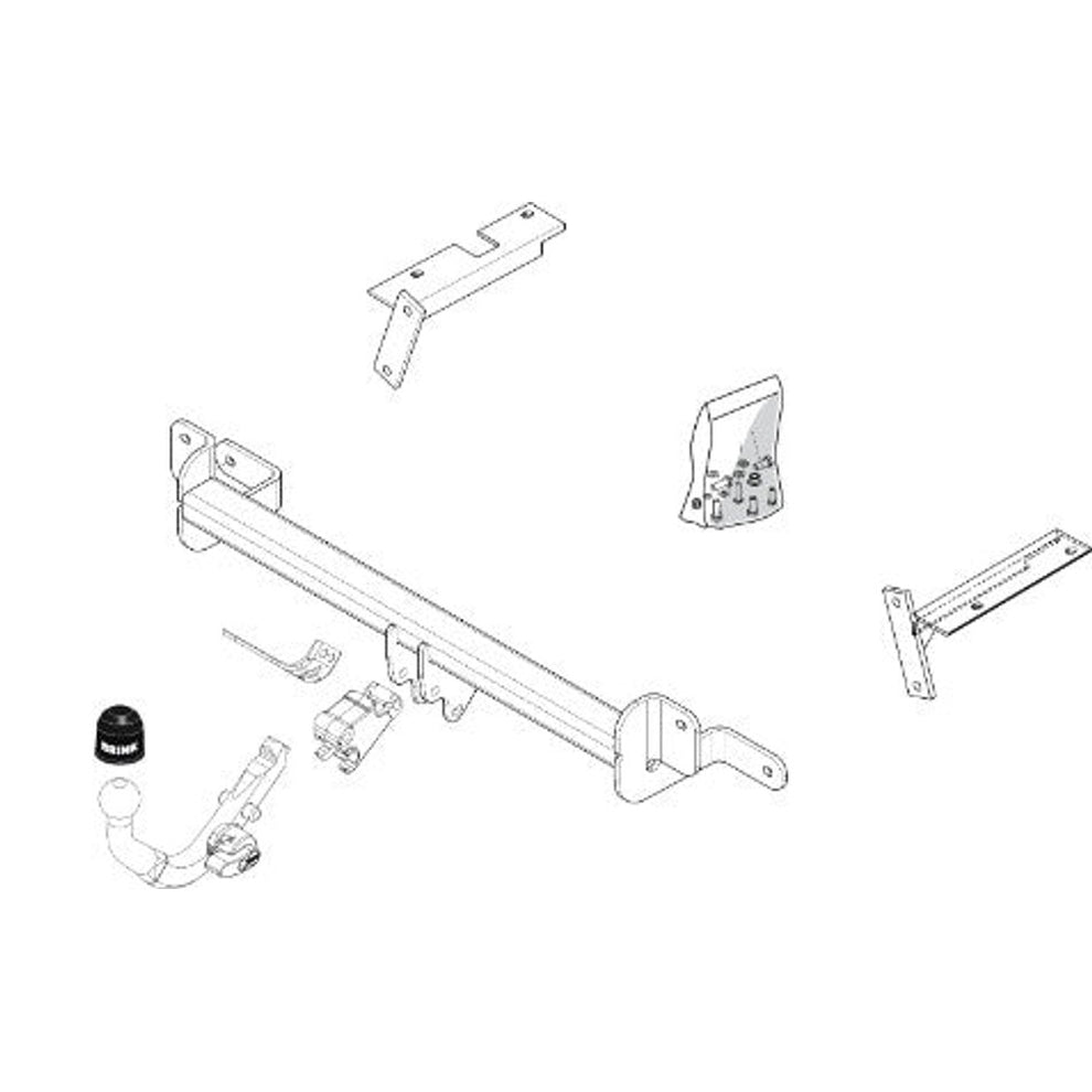 Opel Zafira B (A05) Detachable Towbar Wiring Harness Included (2005-2014)