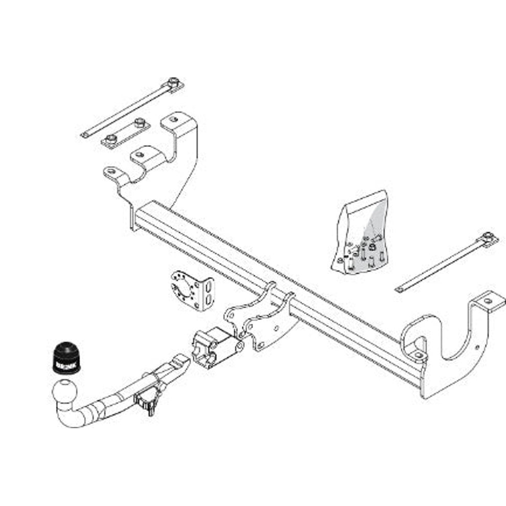 Suzuki Jimny (Sn) Detachable Towbar Wiring Harness Included (1998-2018)