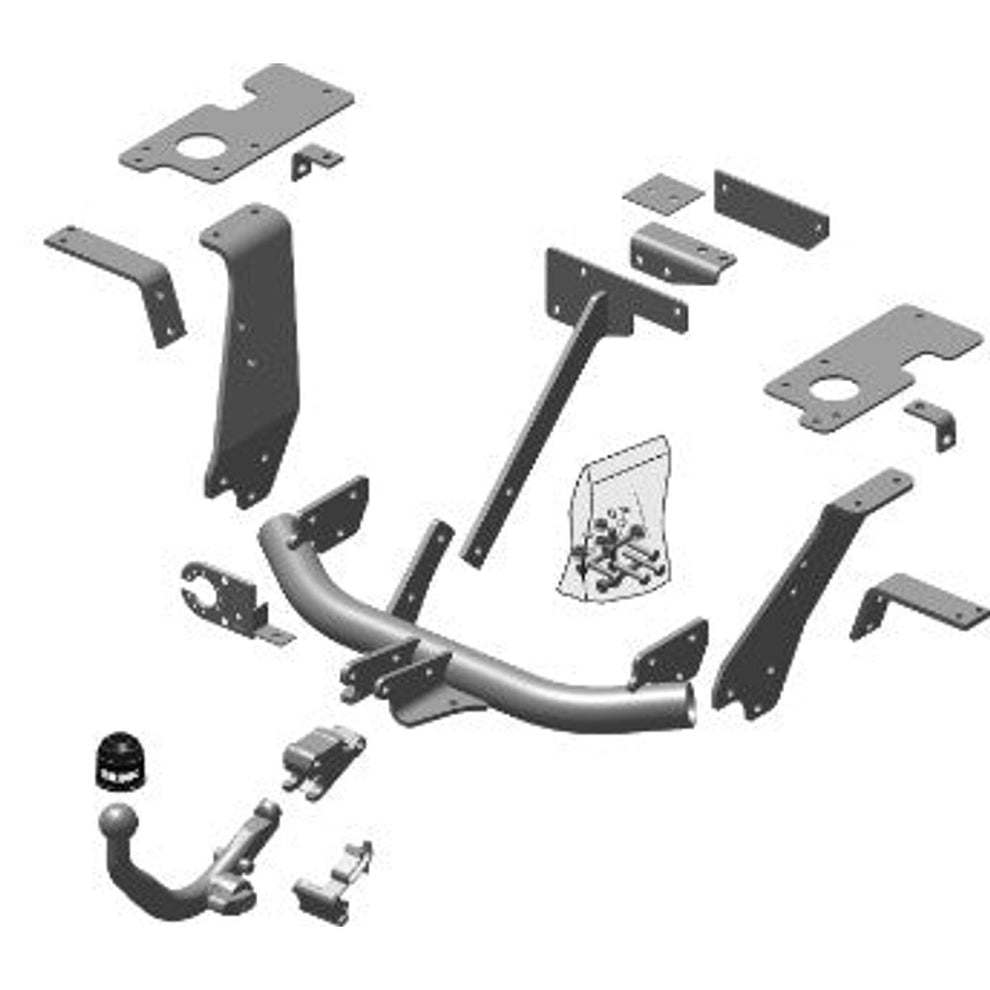 Daihatsu Terios (J2_) Detachable Towbar Wiring Harness Included (2005-Current)