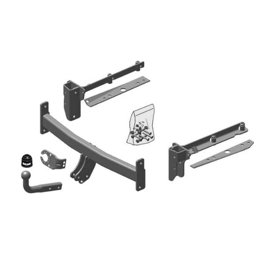 Subaru Legacy IV Estate (Bp) Brink Swan Neck (Fixed) Wiring Harness Included (2003-2009)