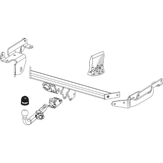 Nissan Murano II (Z51) Detachable Towbar Wiring Harness Included (2007-2014)