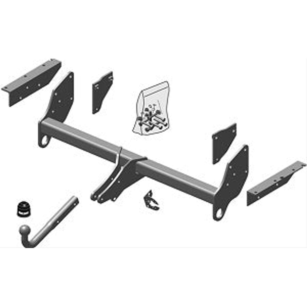 Mitsubishi Pajero IV (V8_W, V9_W) Brink Swan Neck (Fixed) Wiring Harness Included (2006-2021)