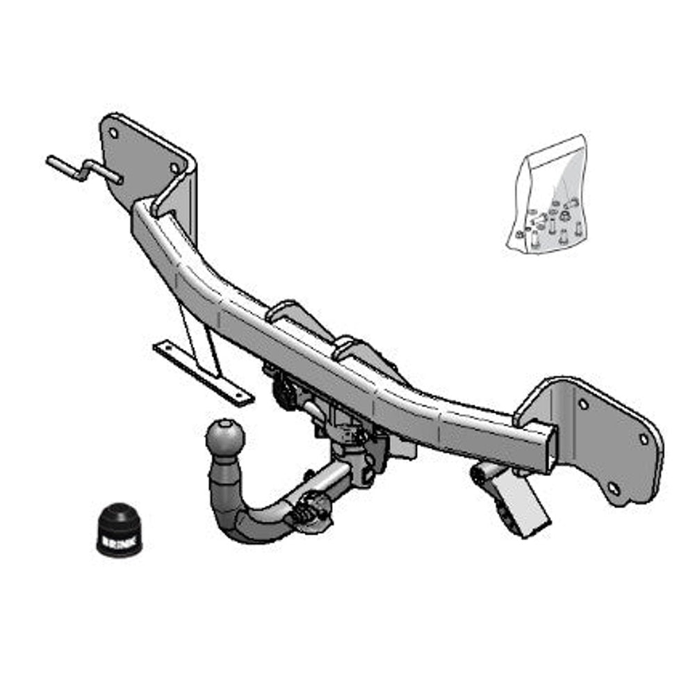 BMW 3 Touring (E91) Retractable Towbar Wiring Harness Included (2004-2012)