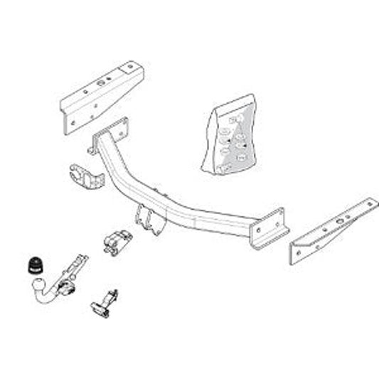 Dodge Nitro Detachable Towbar Wiring Harness Included (2006-2012)