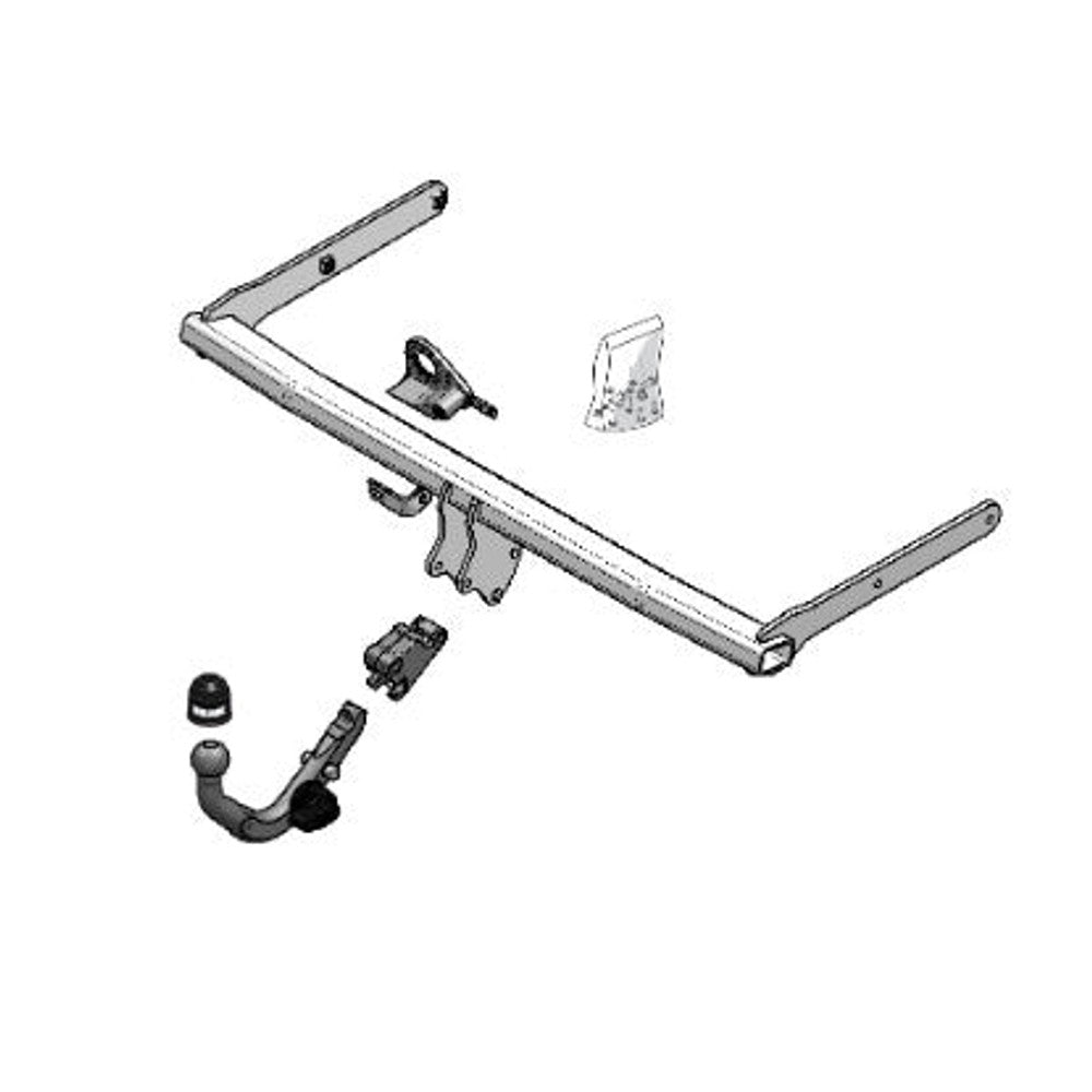 VW Touran (1T3) Detachable Towbar Wiring Harness Included (2010-2015)
