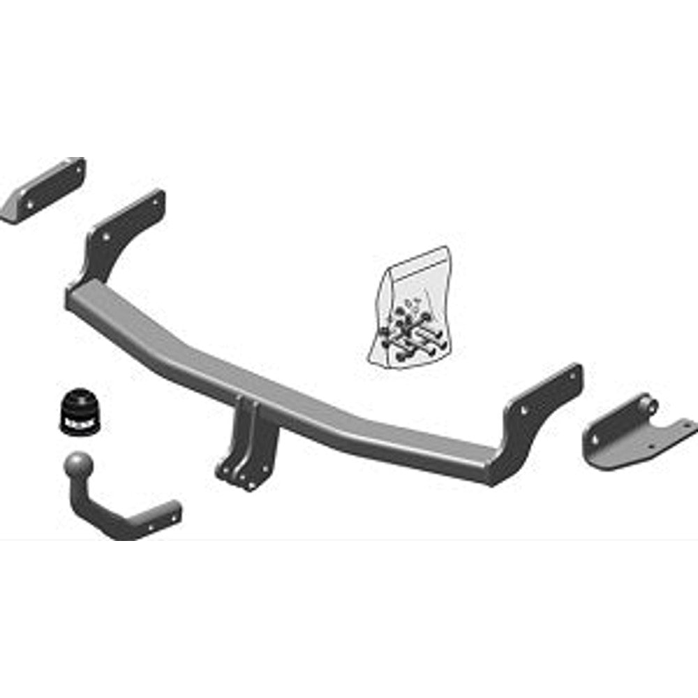 Kia Carens III (Un) Brink Swan Neck (Fixed) Wiring Harness Included (2006-2013)