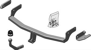 KIA CARENS III (UN)  Brink swan neck (fixed)  Wiring Harness Included