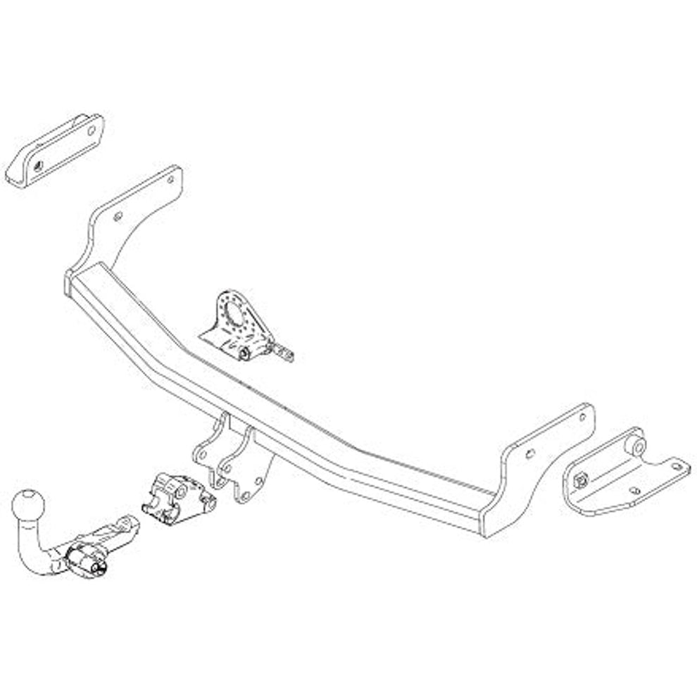 Kia Carens/Un (Fg) Detachable Towbar Wiring Harness Included (2006-2013)