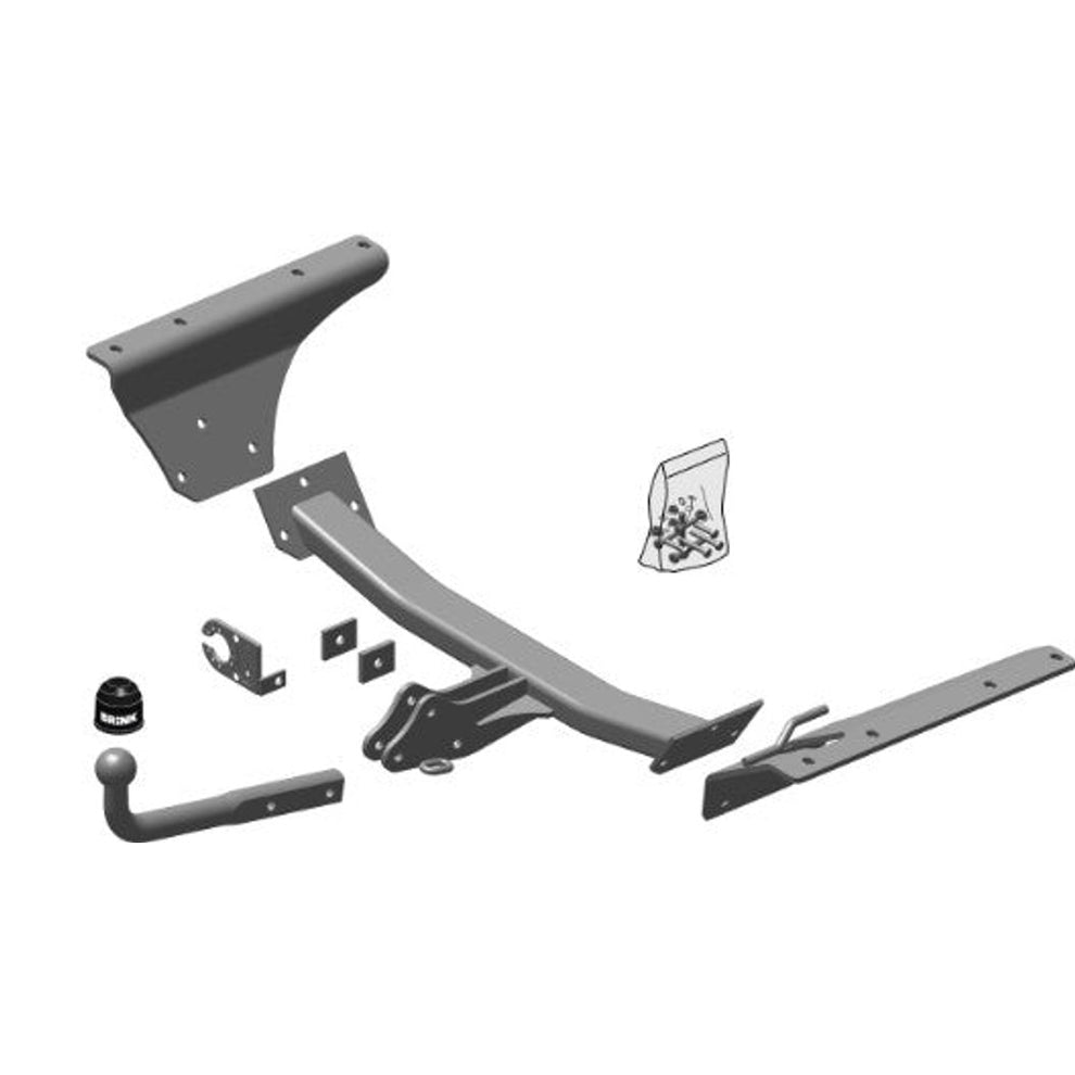 Honda CR-V Mk III (Re_) Brink Swan Neck (Fixed) Wiring Harness Included (2006-2011)