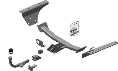 HONDA CR-V Mk III (RE_)  Detachable towbar  Wiring Harness Included