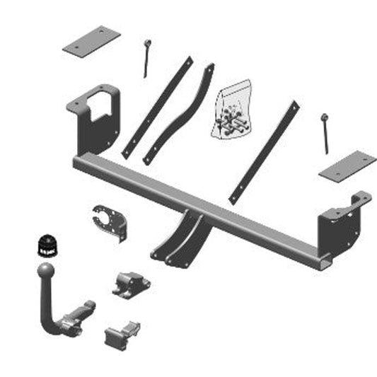 Daihatsu Materia (M4_) Detachable Towbar Wiring Harness Included (2006-Current)