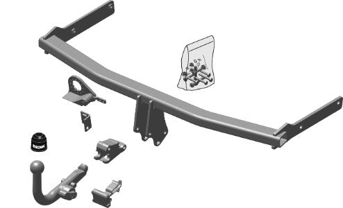 MAZDA 5 (CW)  Detachable towbar  Wiring Harness Included