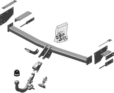 RENAULT KOLEOS I (HY_)  Detachable towbar  Wiring Harness Included