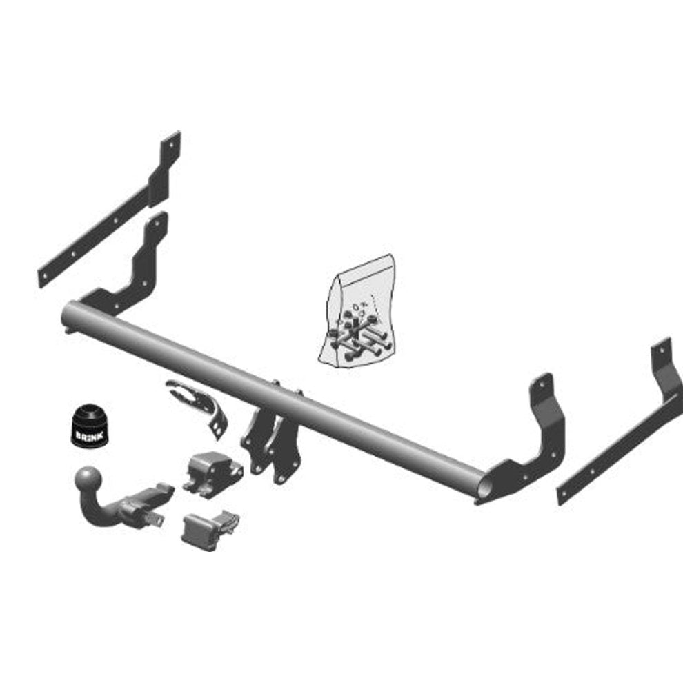 Renault Sandero Detachable Towbar Wiring Harness Included (2008-2012)