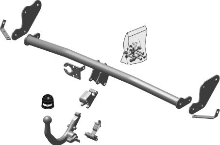 HYUNDAI i20 (PB, PBT)  Detachable towbar  Wiring Harness Included