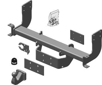 MERCEDES-BENZ SPRINTER 5-t Platform/Chassis (906)  Flanged ball towbar  Wiring Harness Included
