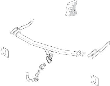 RENAULT MEGANE III Hatchback (BZ0_)  Detachable towbar  Wiring Harness Included