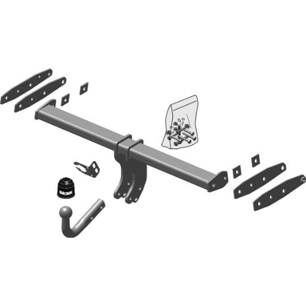 Volvo XC60 Brink Swan Neck (Fixed) Wiring Harness Included (2008-2017)