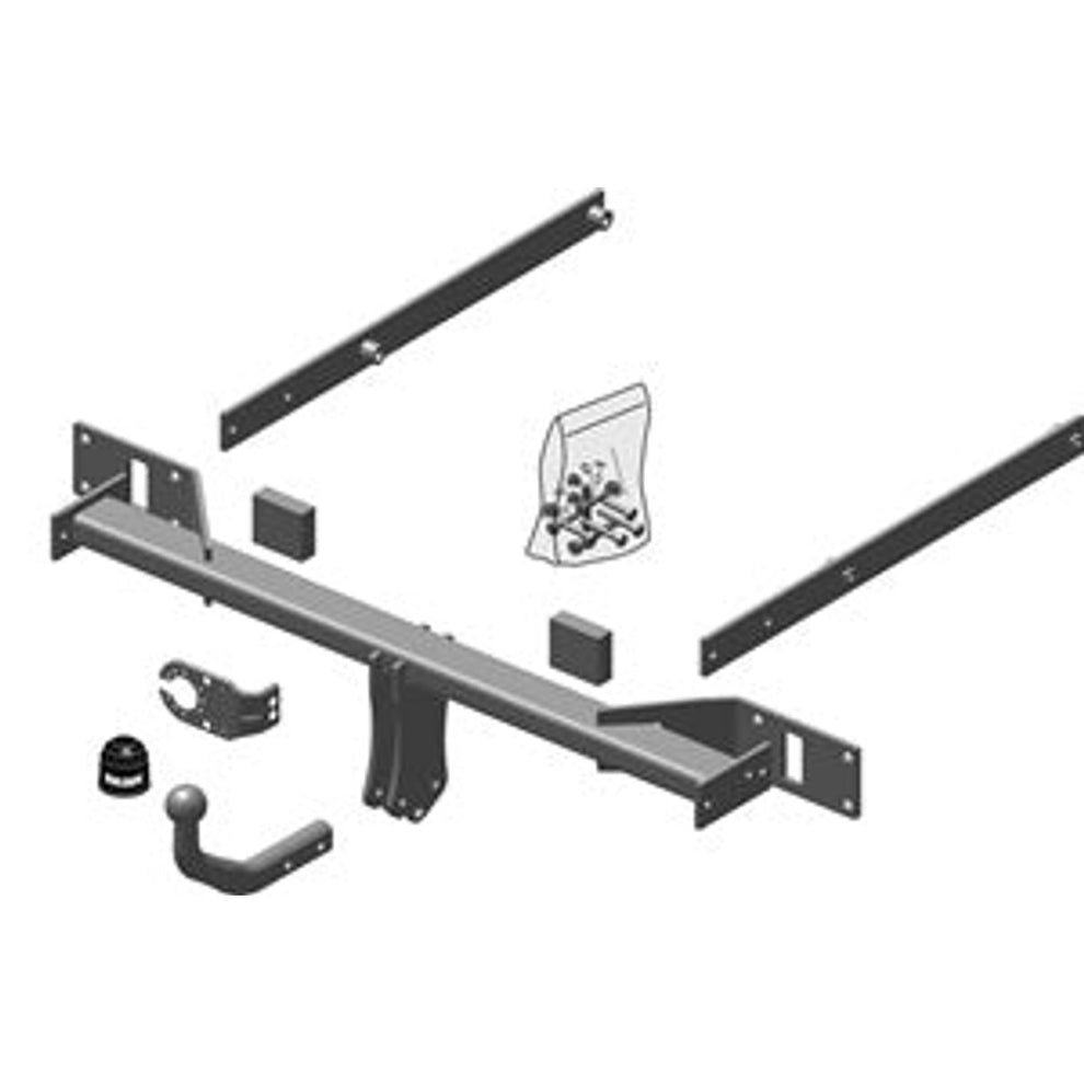 Mercedes-Benz E-Class (W212) Brink Swan Neck (Fixed) Wiring Harness Included (2009-2016)