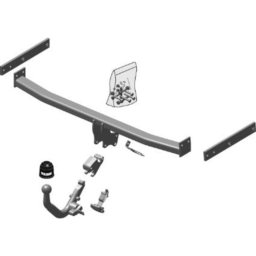 Renault Grand Scenic III (JZ0/1_) Detachable Towbar Wiring Harness Included (2009-2016)