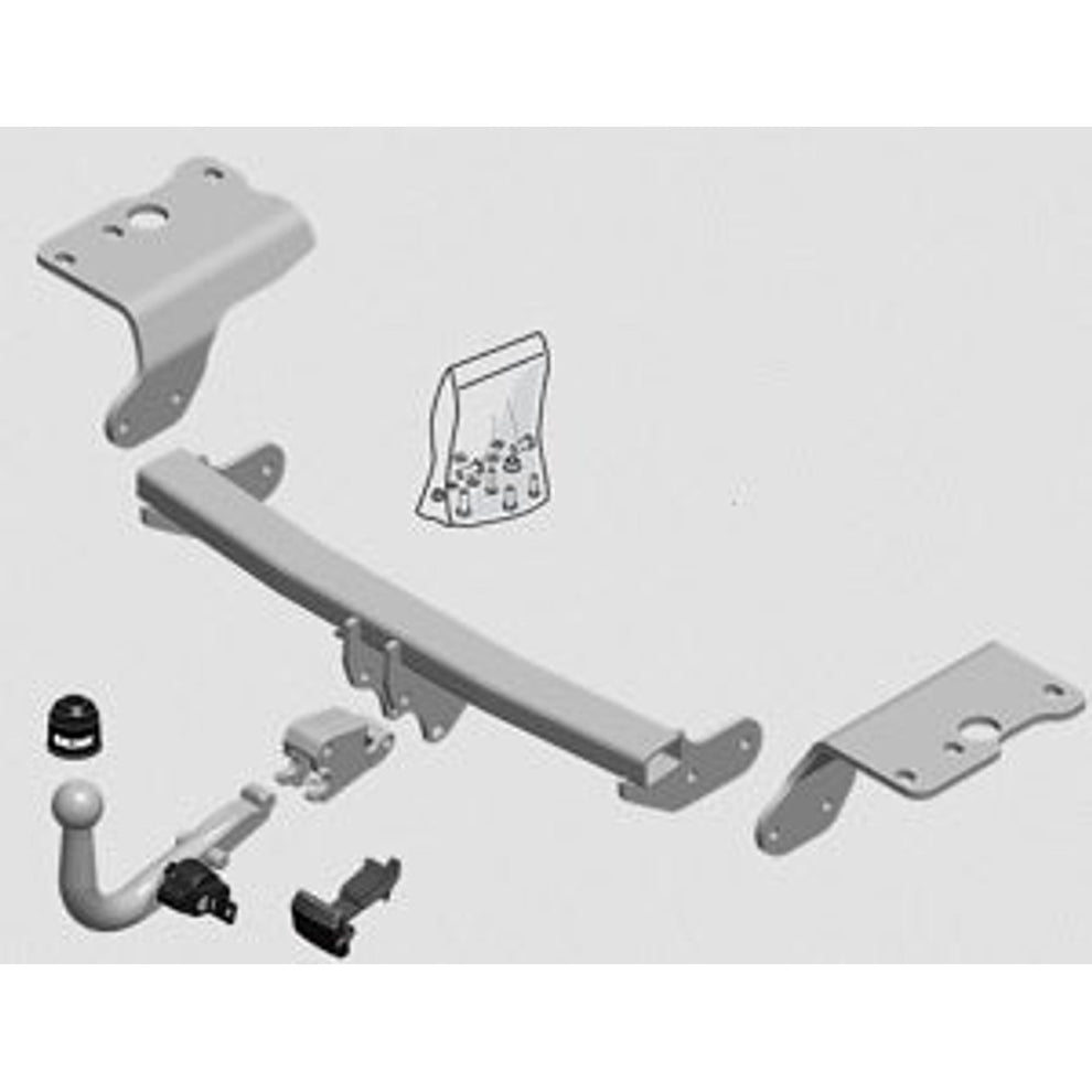 Toyota Auris (_E15_) Detachable Towbar Wiring Harness Included (2006-2010)