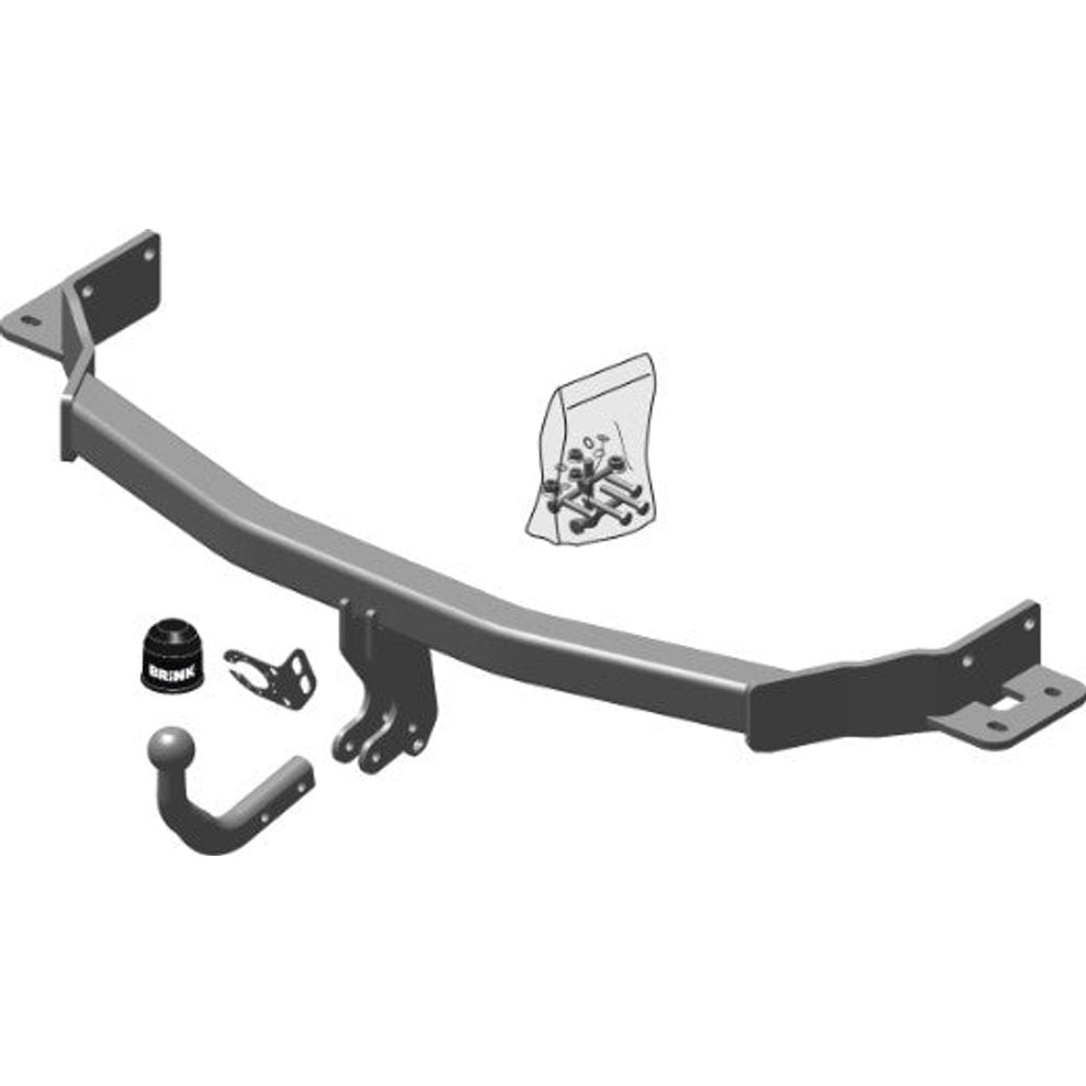 Kia Sorento II (Xm) Brink Swan Neck (Fixed) Wiring Harness Included (2009-2012)