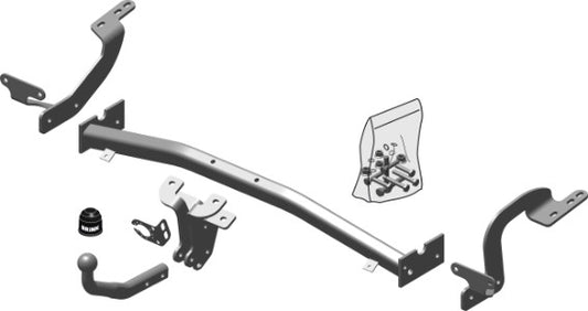 CITROËN C4 Picasso I (UD_)  Brink swan neck (fixed)  Wiring Harness Included