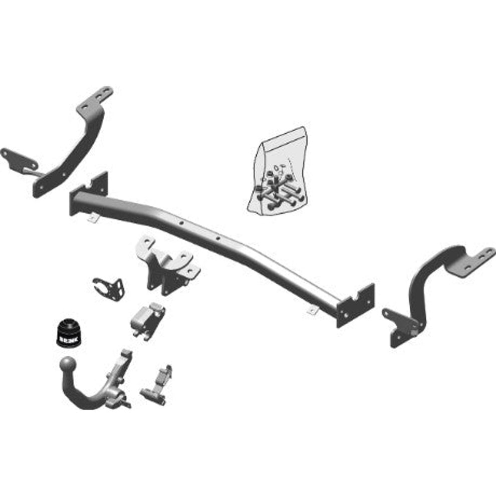 Peugeot 5008 Detachable Towbar Wiring Harness Included (2009-2017)