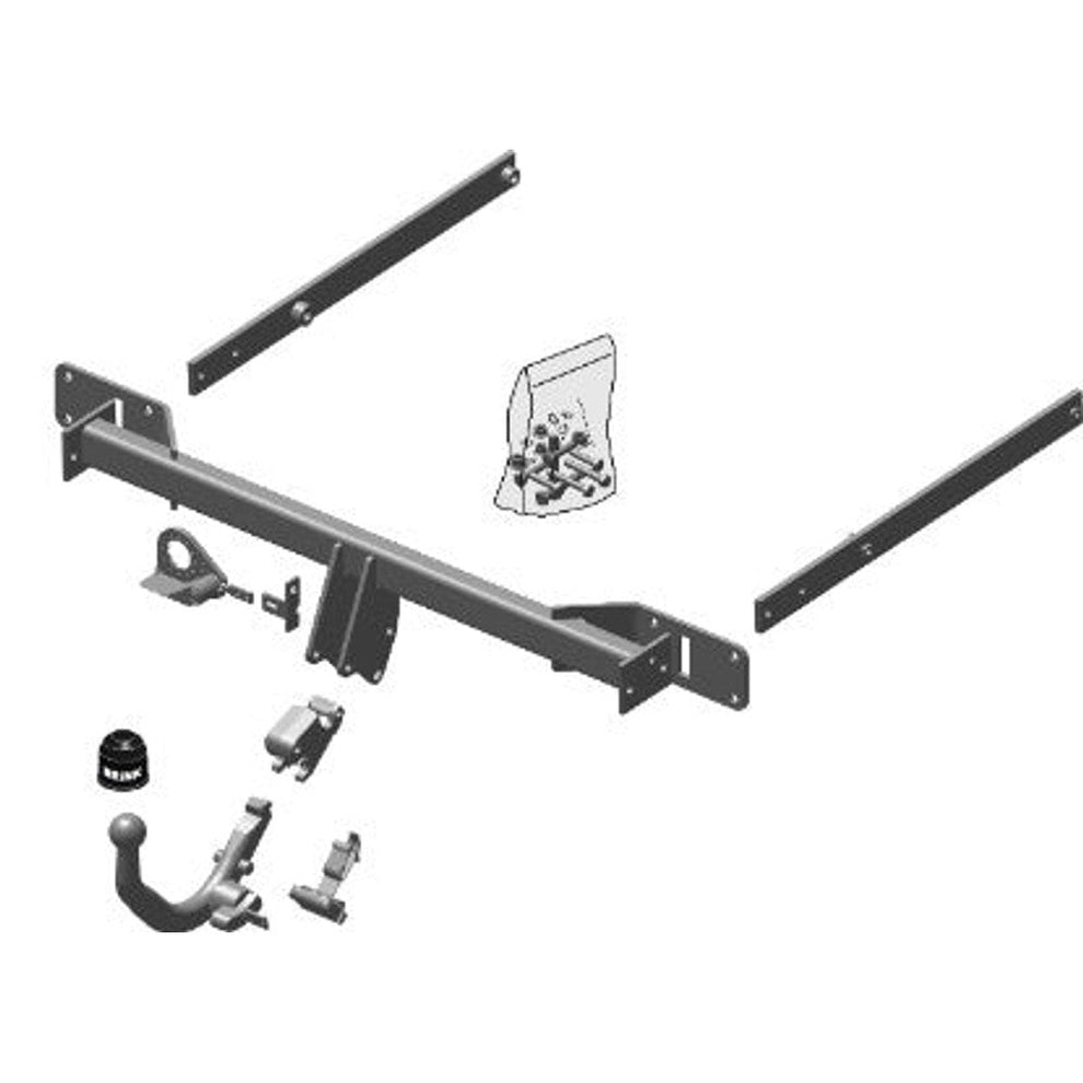 Mercedes-Benz C-Class T-Model (S204) Detachable Towbar Plug n Play Wiring Harness Included (2008-2014)