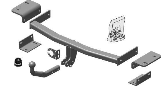 HYUNDAI ix35 (LM, EL, ELH)  Brink swan neck (fixed)  Wiring Harness Included