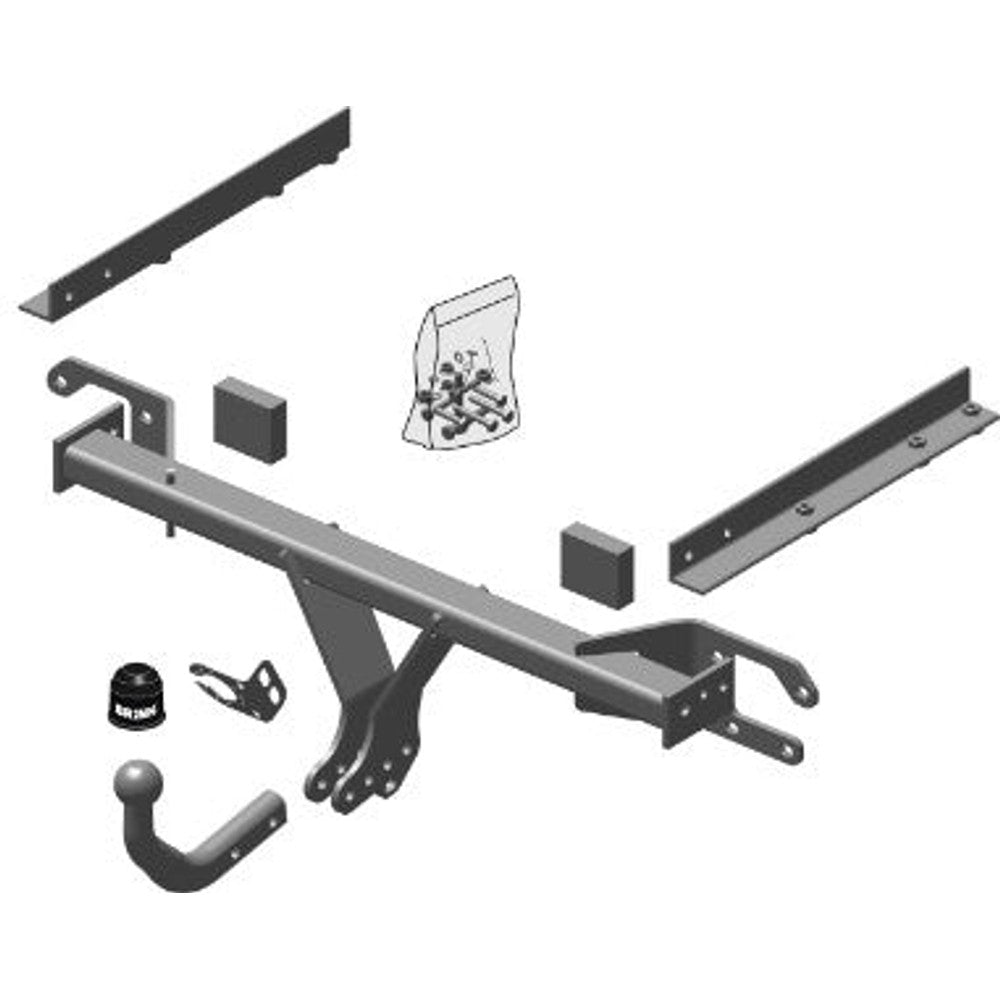 Subaru Legacy V Estate (Br) Brink Swan Neck (Fixed) Wiring Harness Included (2008-2014)