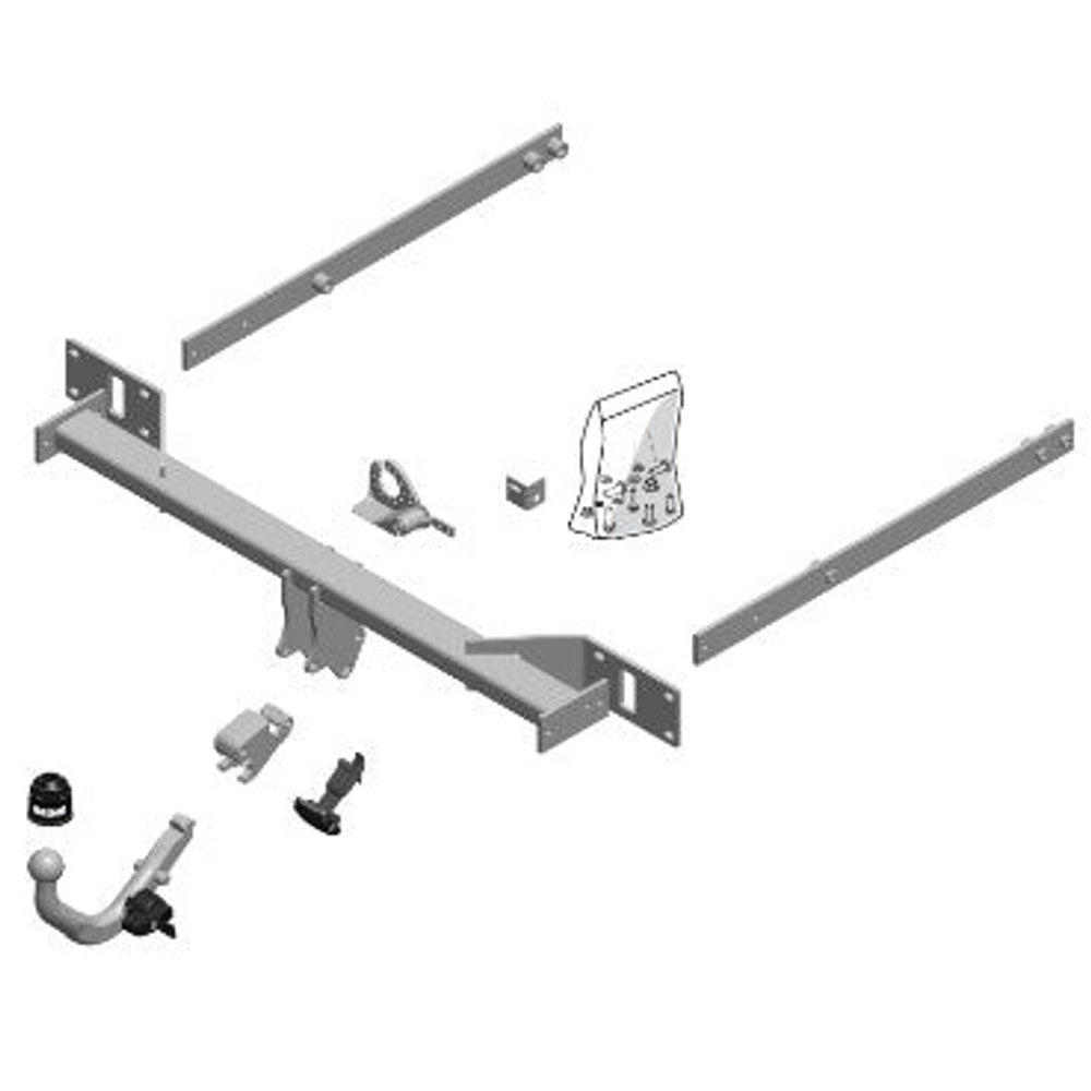 Mercedes-Benz E-Class (W212) Detachable Towbar Wiring Harness Included (2009-2016)