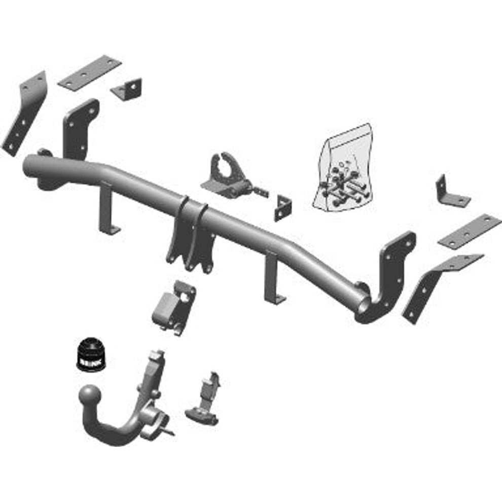 Peugeot 4008 Detachable Towbar Wiring Harness Included (2012-2017)
