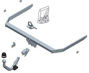 FORD FOCUS III  Detachable towbar  Wiring Harness Included