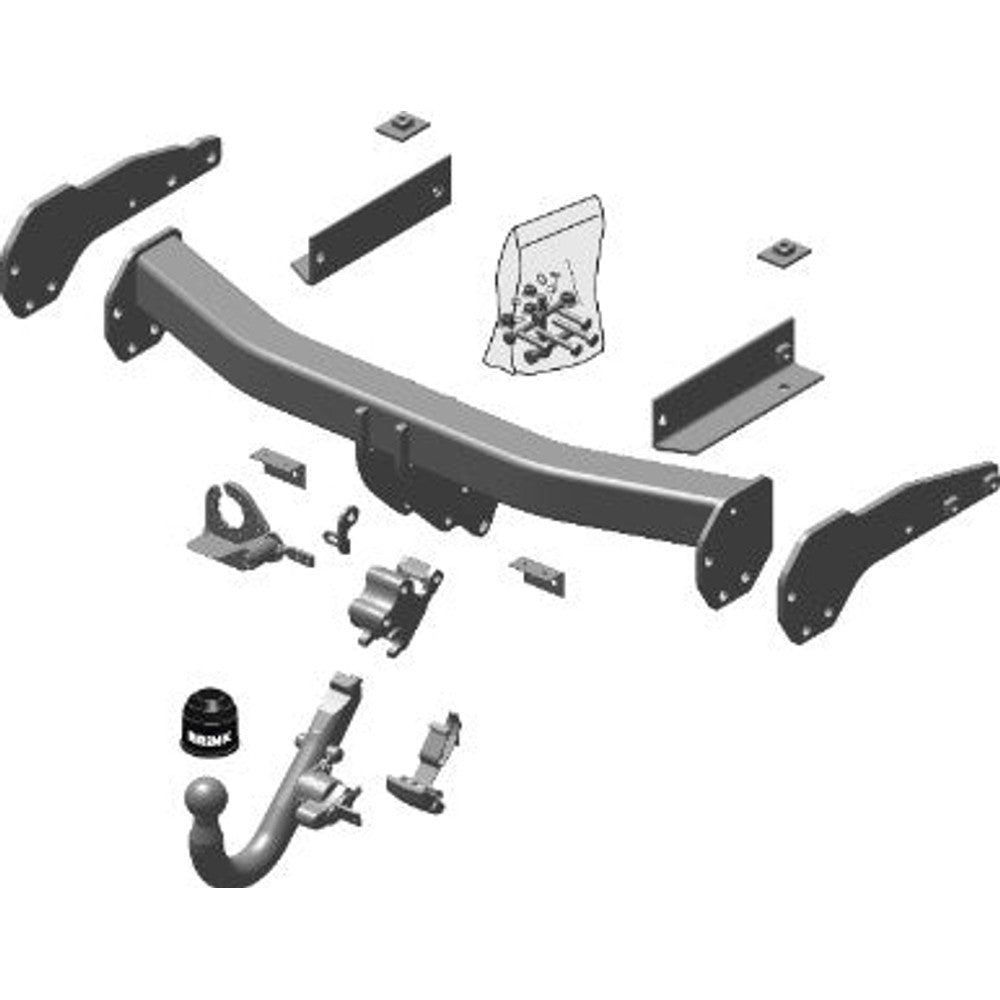 Jeep Grand Cherokee IV (Wk, WK2) Detachable Towbar Plug n Play Wiring Harness Included (2010-2013)