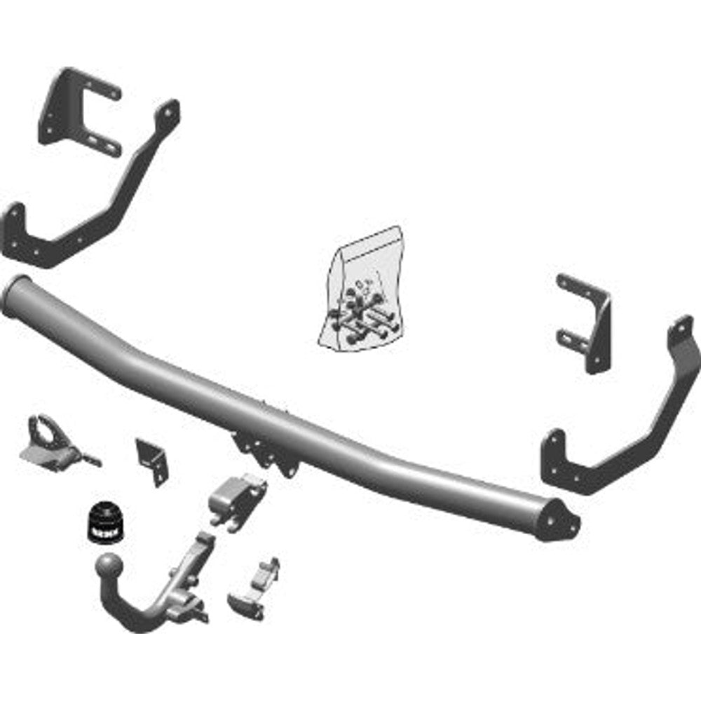 Peugeot 508 Sw Detachable Towbar Wiring Harness Included (2010-Current)